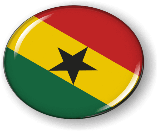 Ghana - Flag - Country Emblem